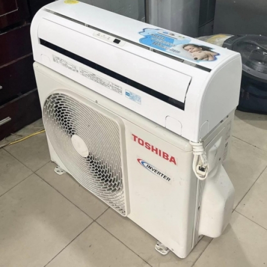 Máy lạnh Toshiba nội địa nhật 1,5HP inverter tiết kiệm điện gas R410 mới 95%