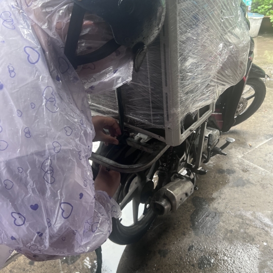 Máy lạnh Misubishi nội địa nhật 1 HP inverter gas R410 mới 95%